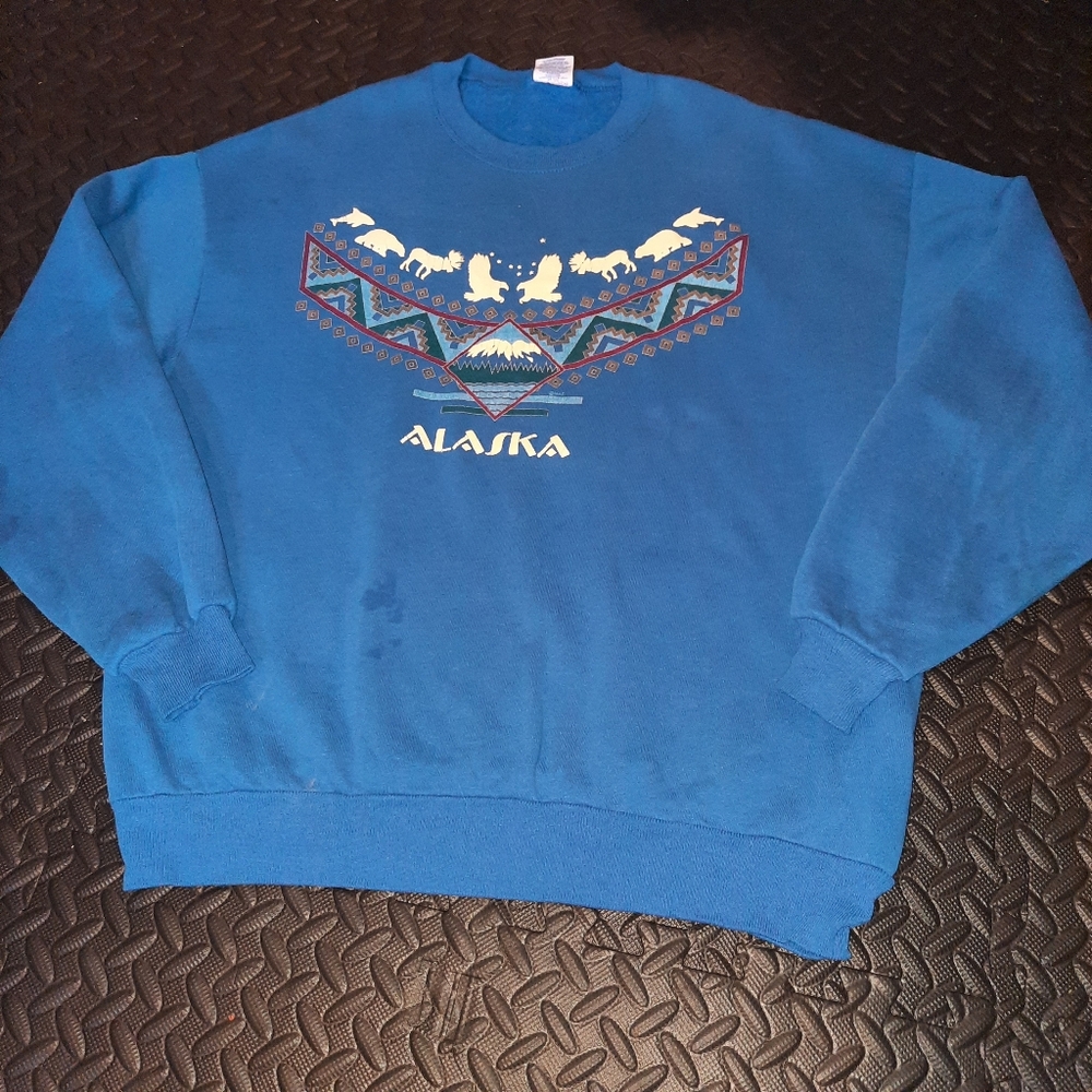 Vintage Alaska State Crew neck